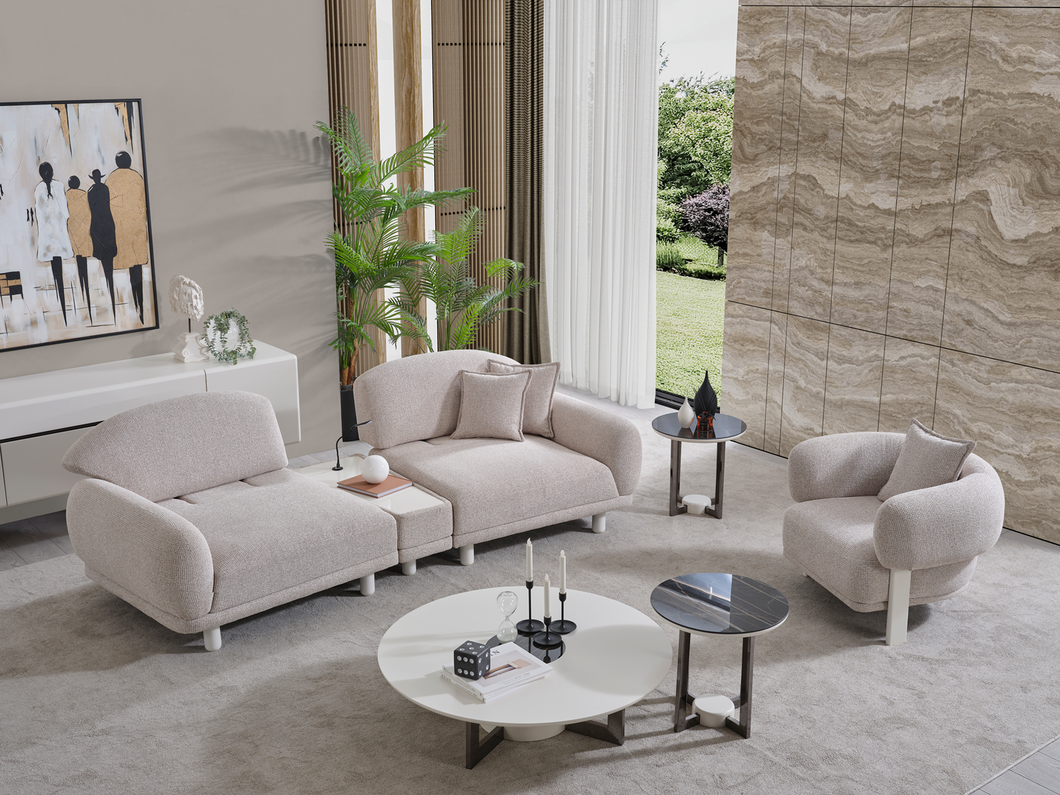 Dallas Premium Armchair by Netline Interiors