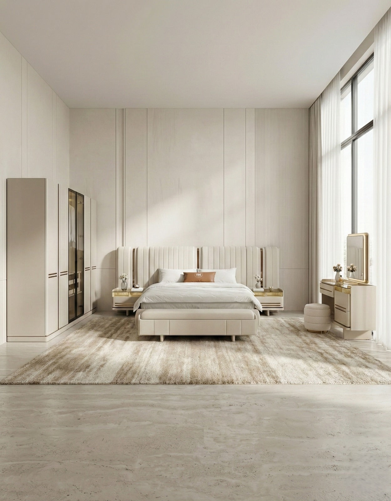 Luna Bedroom (SK) by Netline Interiors