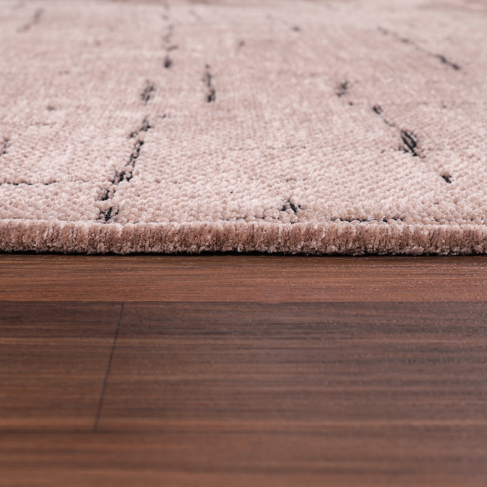 Netline Home Machine Washable Rug NT201 – BROWN Soft Chenille