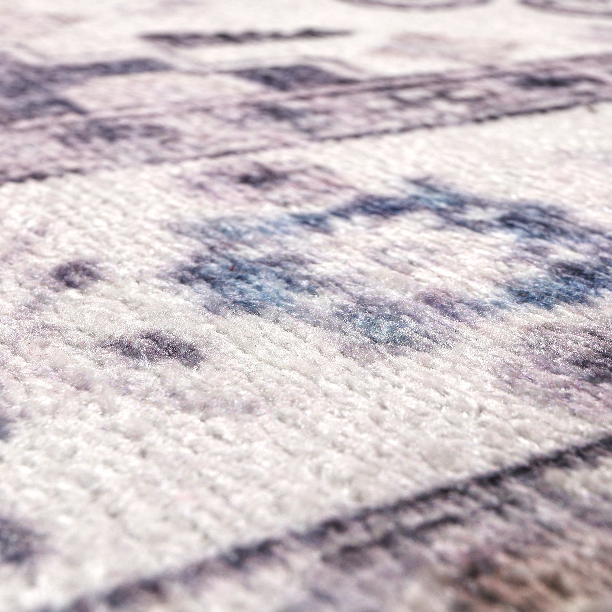 Netline Home Rugs Depot - Modern Beige Floral Washable Rug - Design KELIM2001