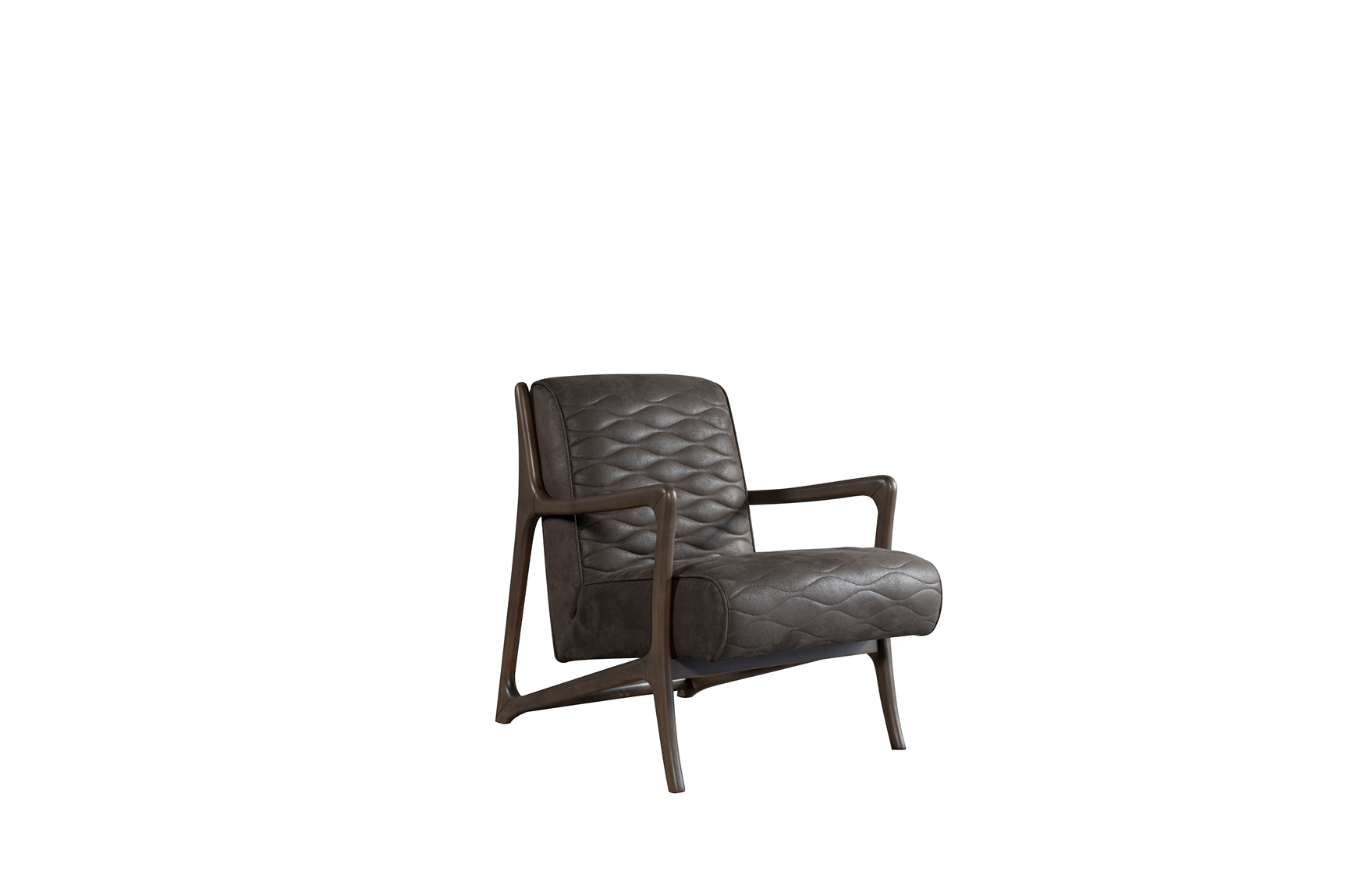 Netline Home Interior Aoria armchair with plush cushioning and modern design, perfect for stylish accent seating in living spaces.