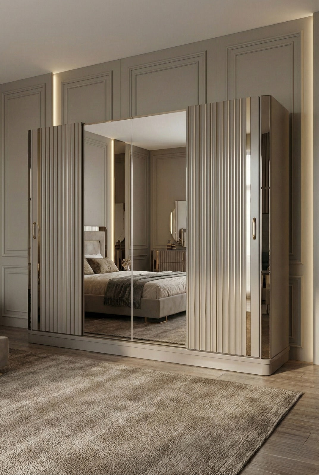 Luxori Wardrobe (SK) by Netline Interiors