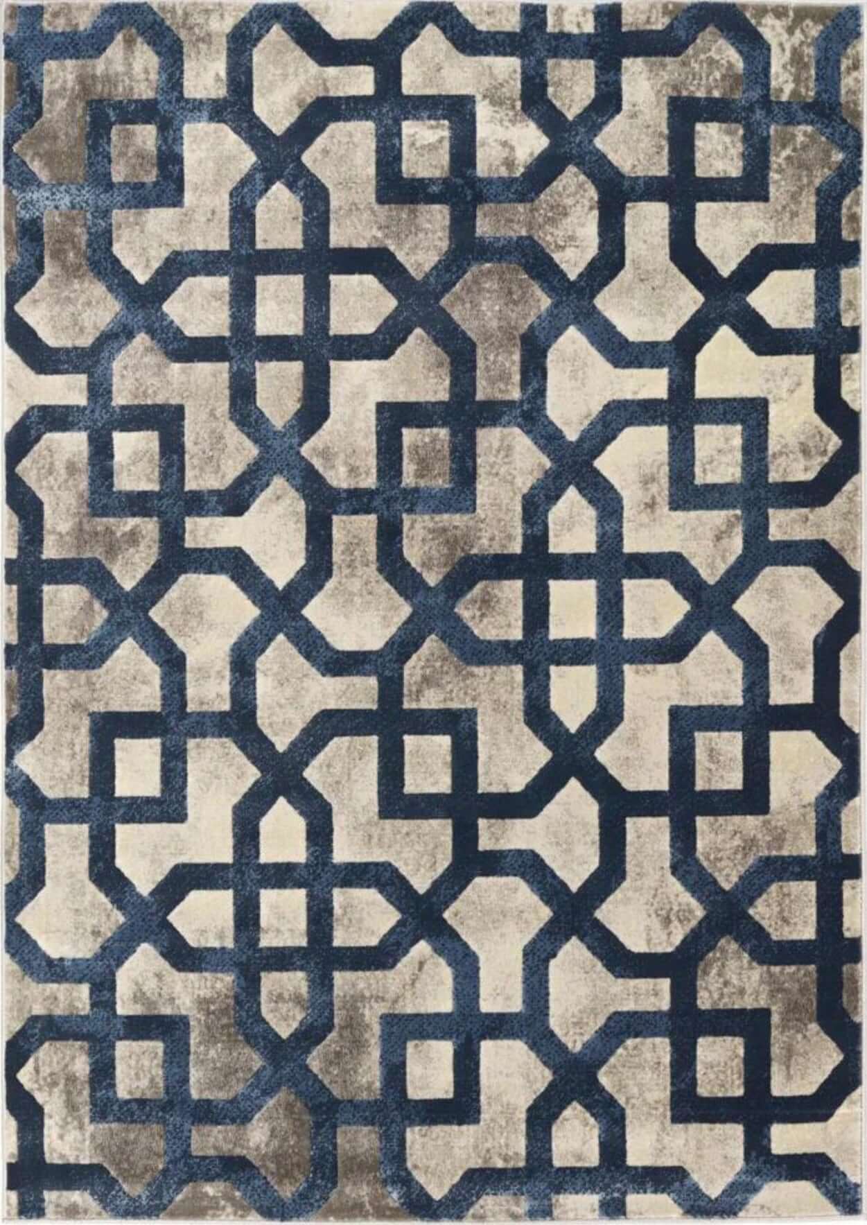 Avanti Navy Moroccan Rug