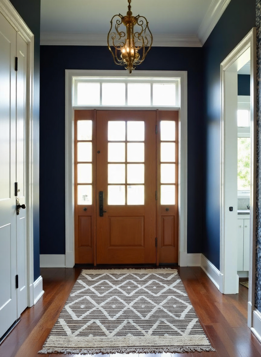 Mosaic Hand Knotted Rug - 156 x 132 cm