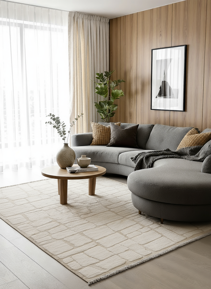 Modishic Hand Knotted Rug - 314 x 257 cm