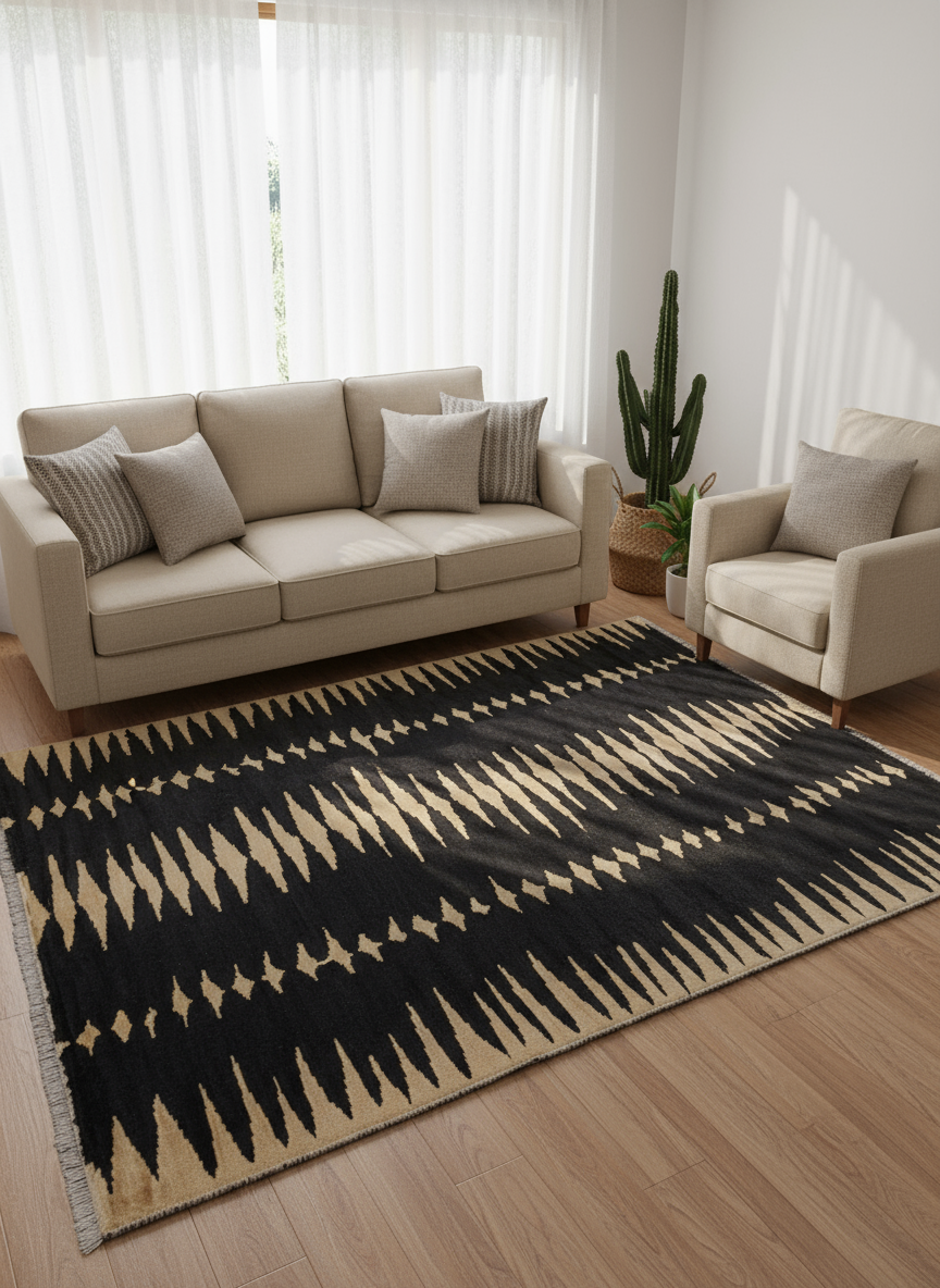 Himba Hand Knotted Rug - 278 x 253 cm