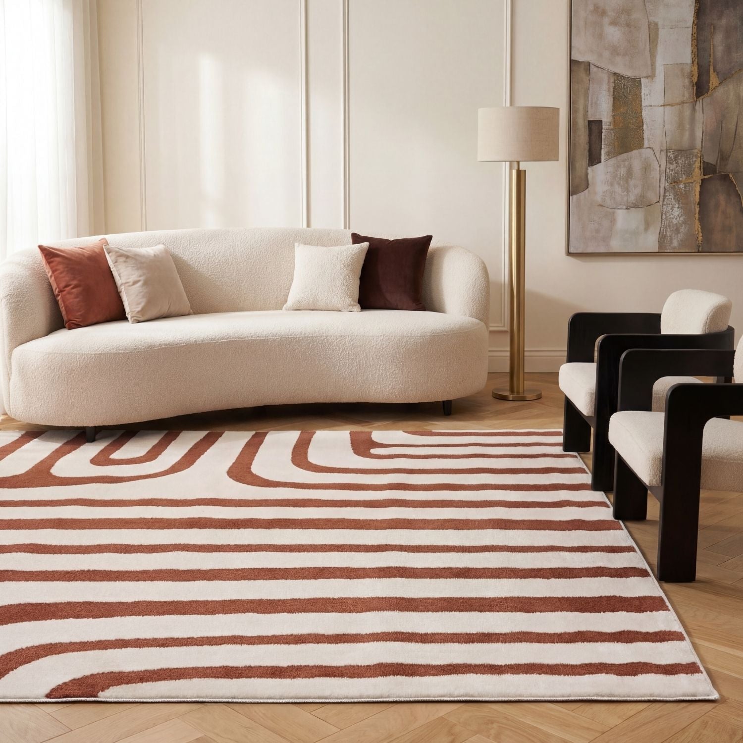 Loft Geometric Terra Rug