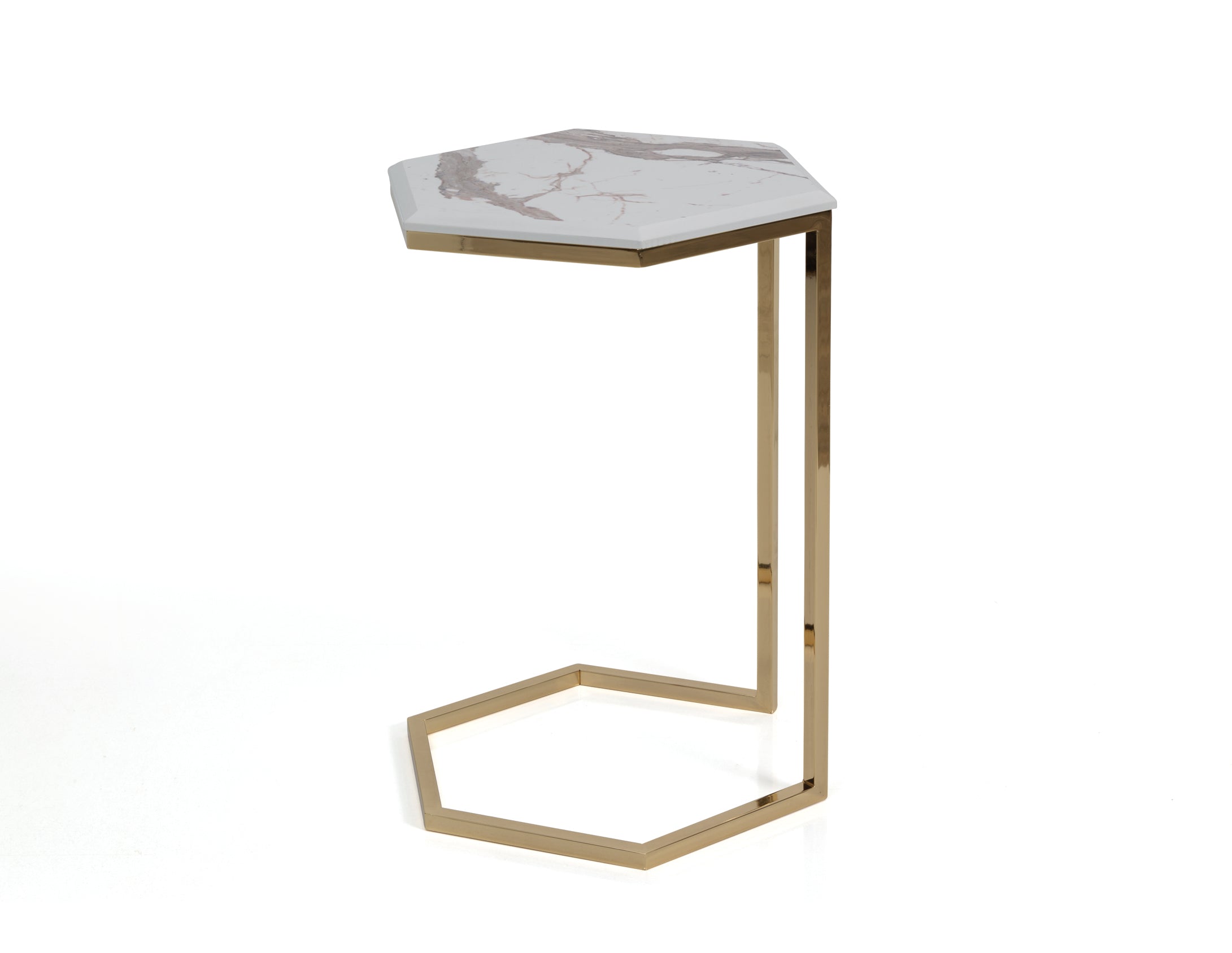 Netline Home Interior Griffin side coffee table with sleek wooden surface and modern design, ideal for stylish living room accents.
