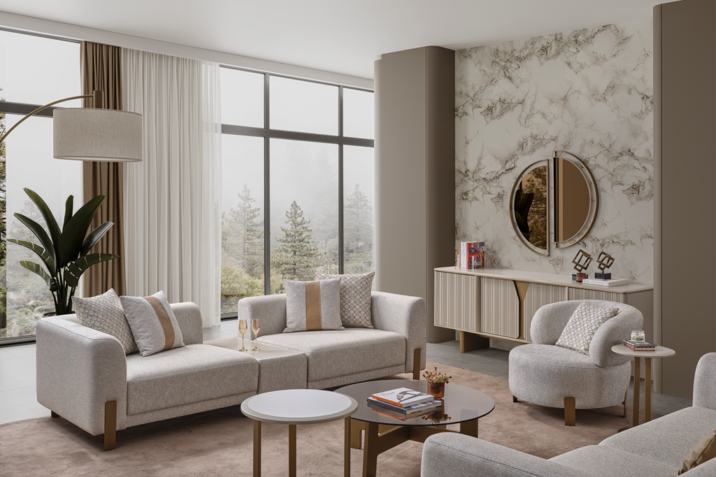 Hermes Sofa Set by Netline Interiors