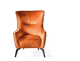 Netline Home Interior Conrad armchair with plush upholstery and modern design, perfect for comfortable accent seating.