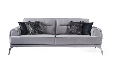 Tetra 3 seater sofa by Netline Home Interior featuring modern design, plush cushions, and stylish fabric for everyday comfort.