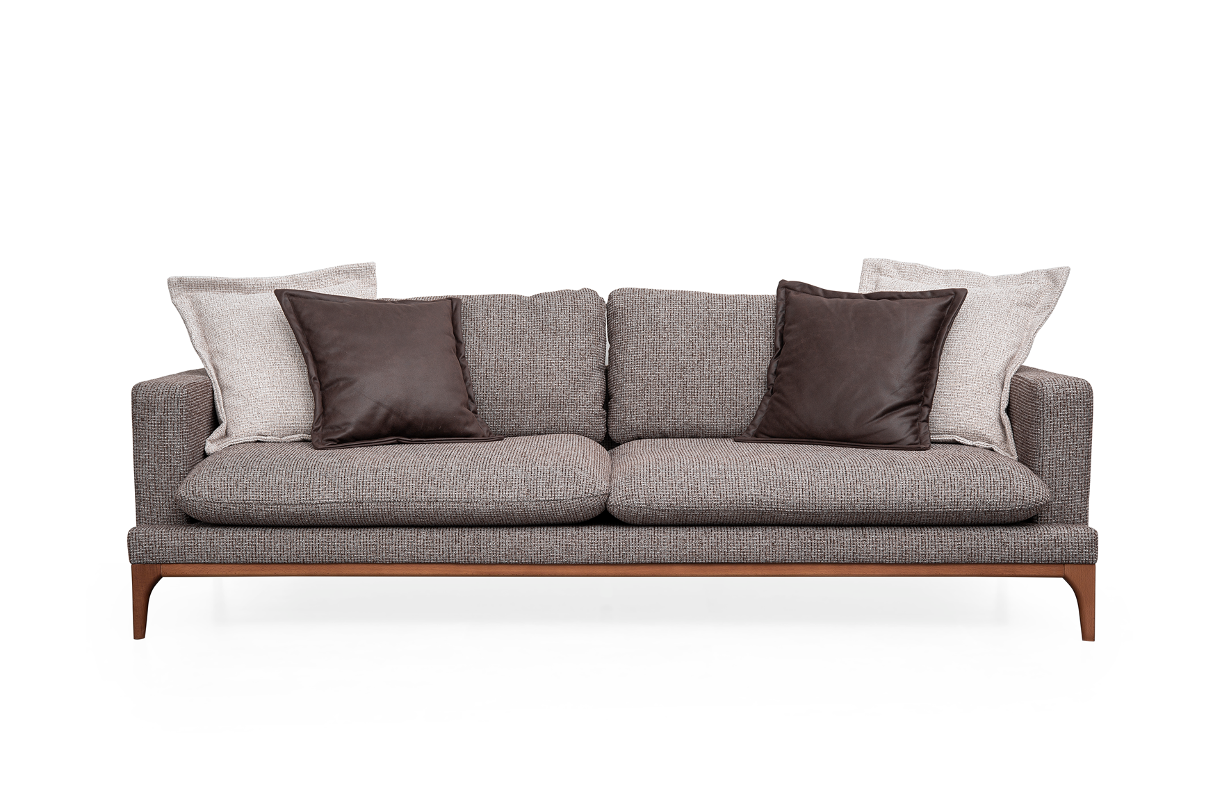 Netline Home Interior Vera 3 Seater Sofa with plush cushions and modern design, perfect for stylish everyday comfort.