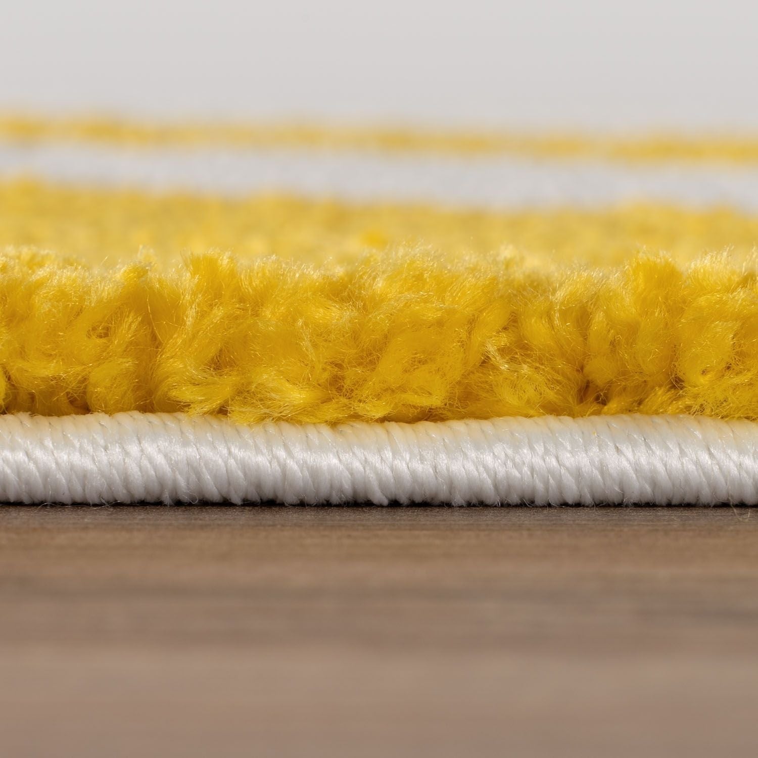 Joli Wave Yellow & White Rug