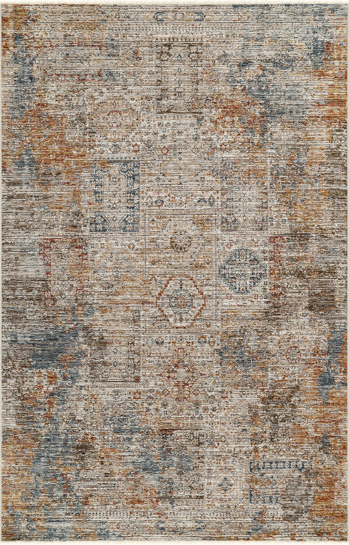 Lavinia Area Rug – Lavinia La002 Cok Renkli Hav Toz Vermez Hali Makine Halisi – Netline Home washable area rug