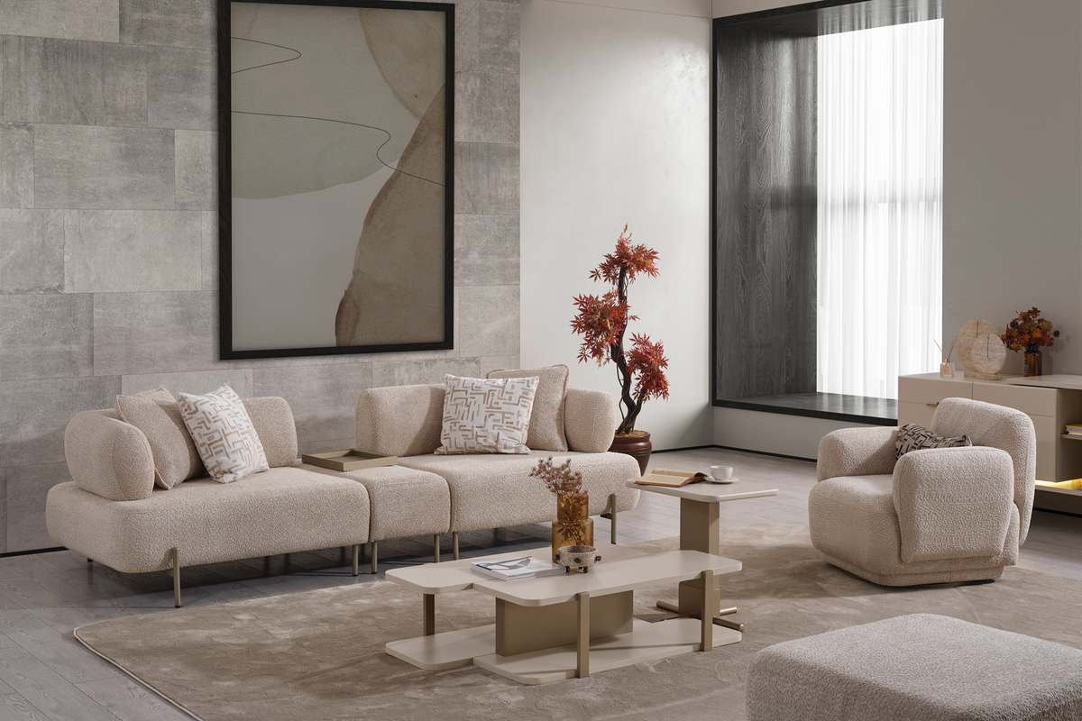 Lizbon 3-Seater Sofa by Netline Interiors