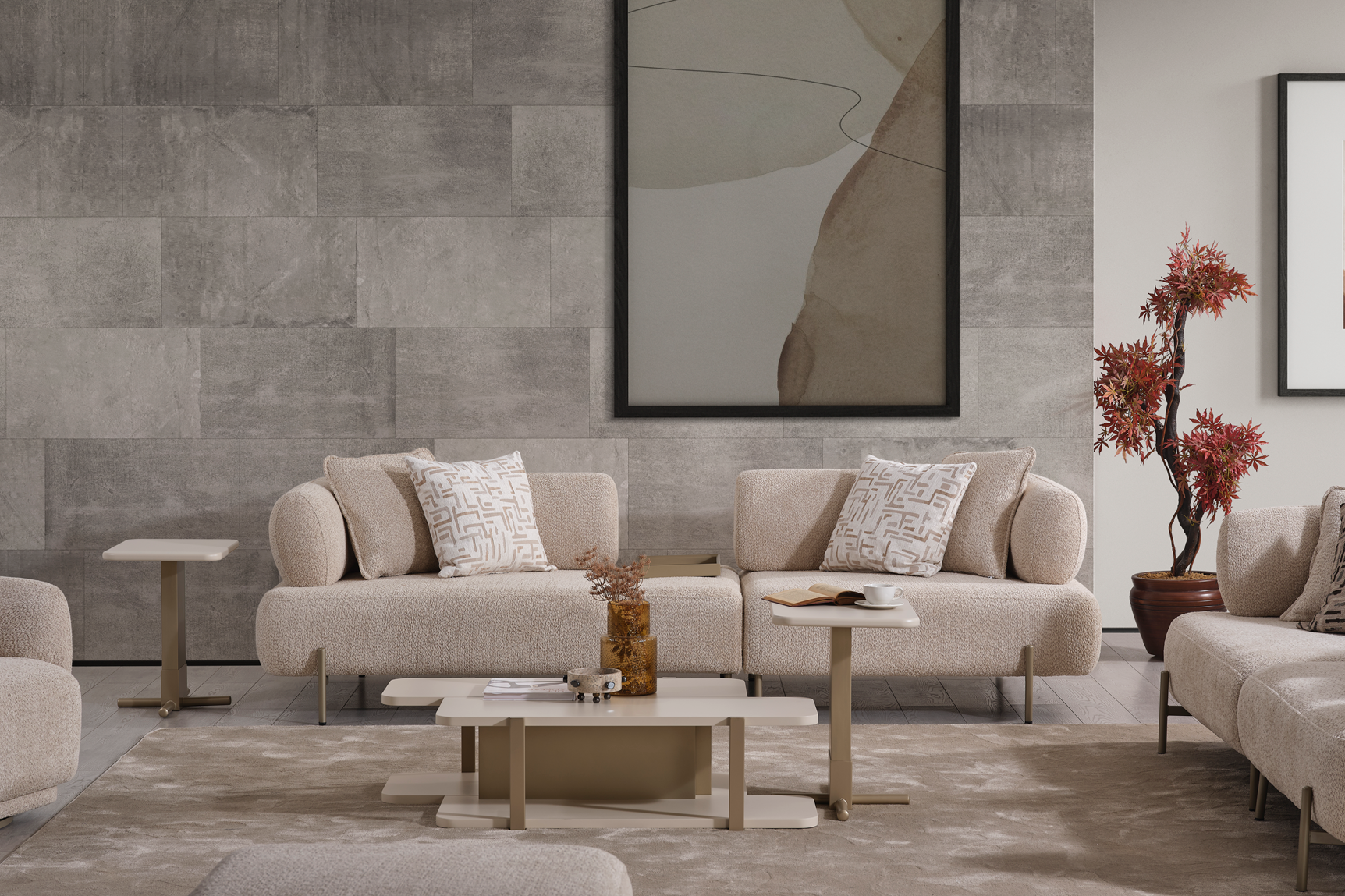 Lizbon Sofa Set by Netline Interiors