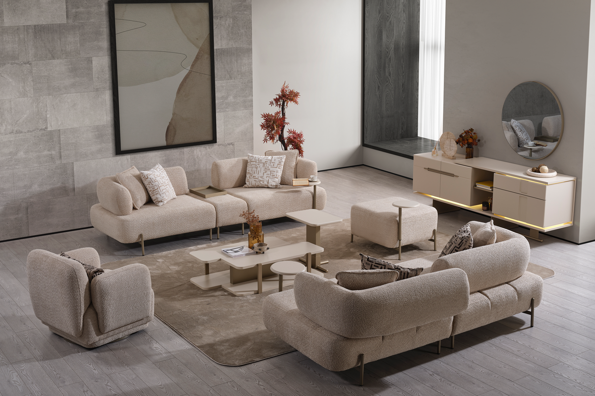 Lizbon Sofa Set by Netline Interiors
