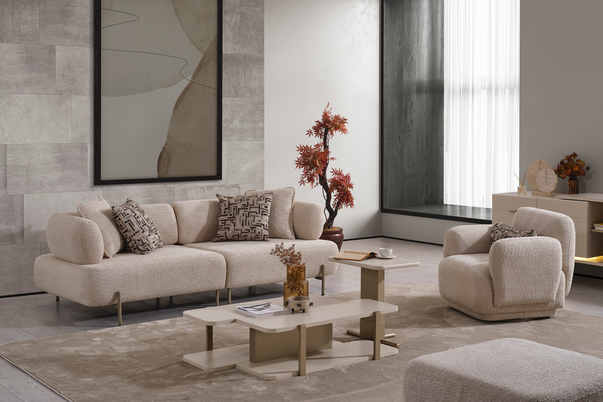 Lizbon 3-Seater Sofa by Netline Interiors