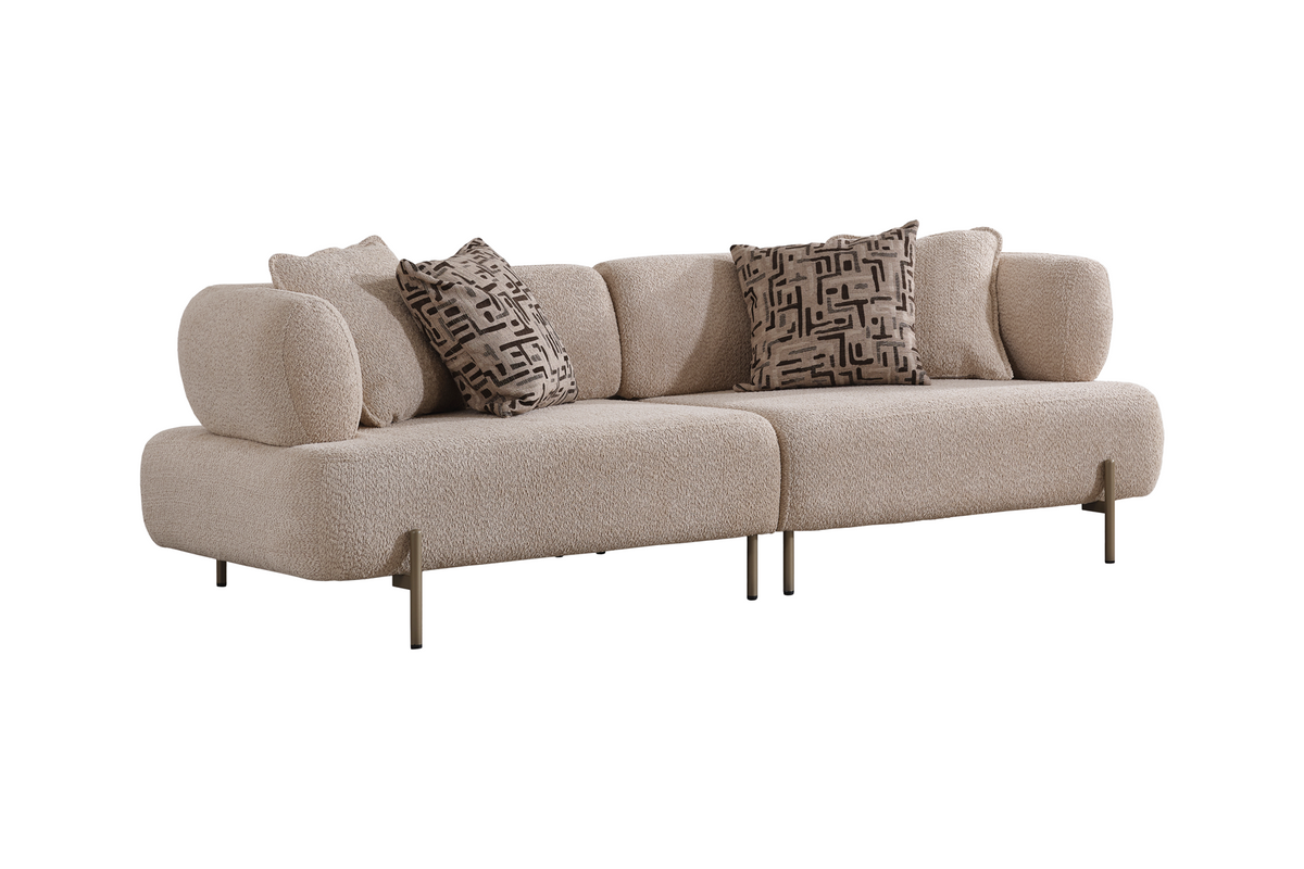 Lizbon 3-Seater Sofa by Netline Interiors