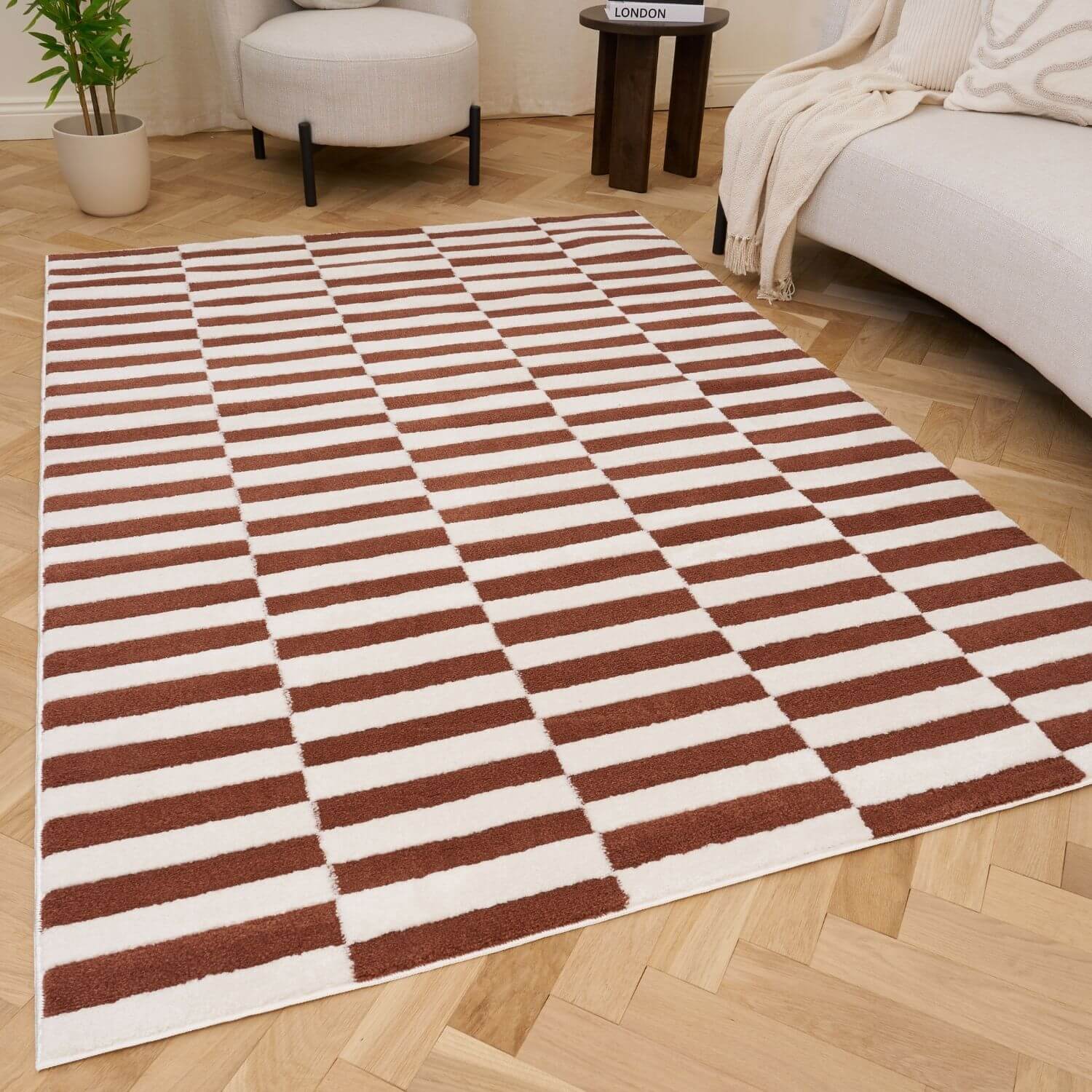 Loft Striped Terra Rug