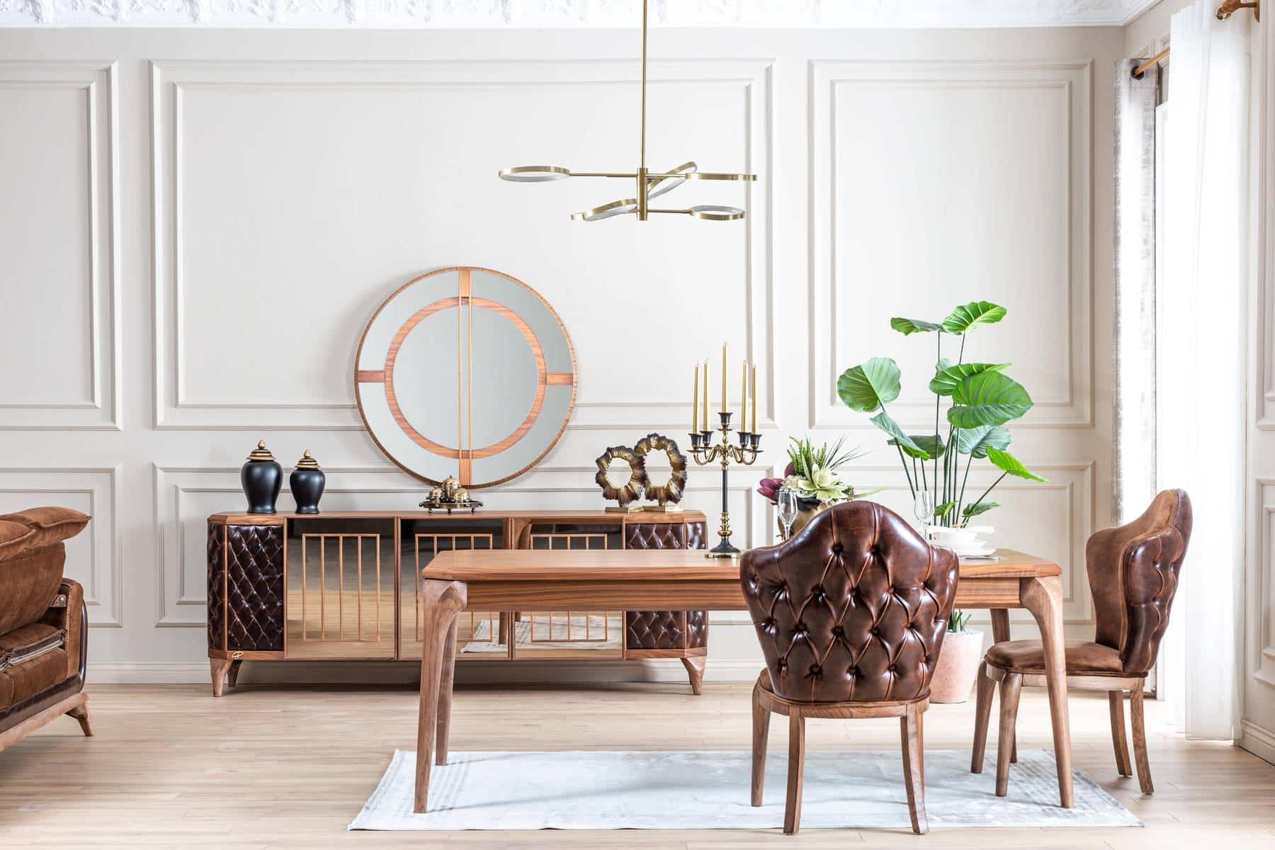 Lotus Dining Room Set - Modern Entertaining Style