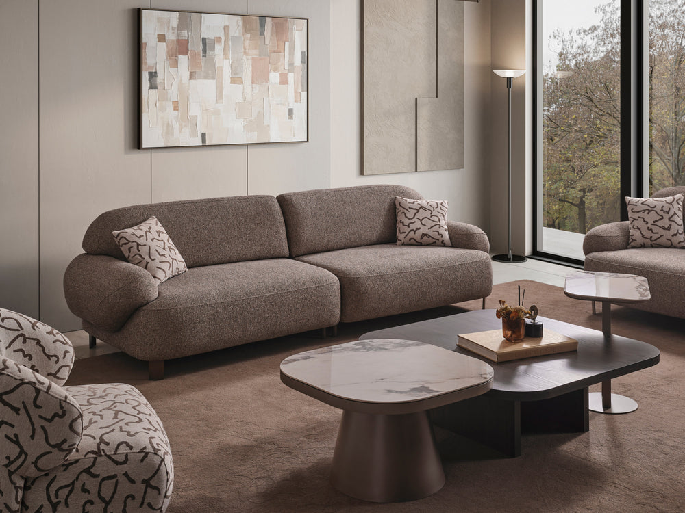 Lotus 3-Seater Sofa (O) by Netline Interiors