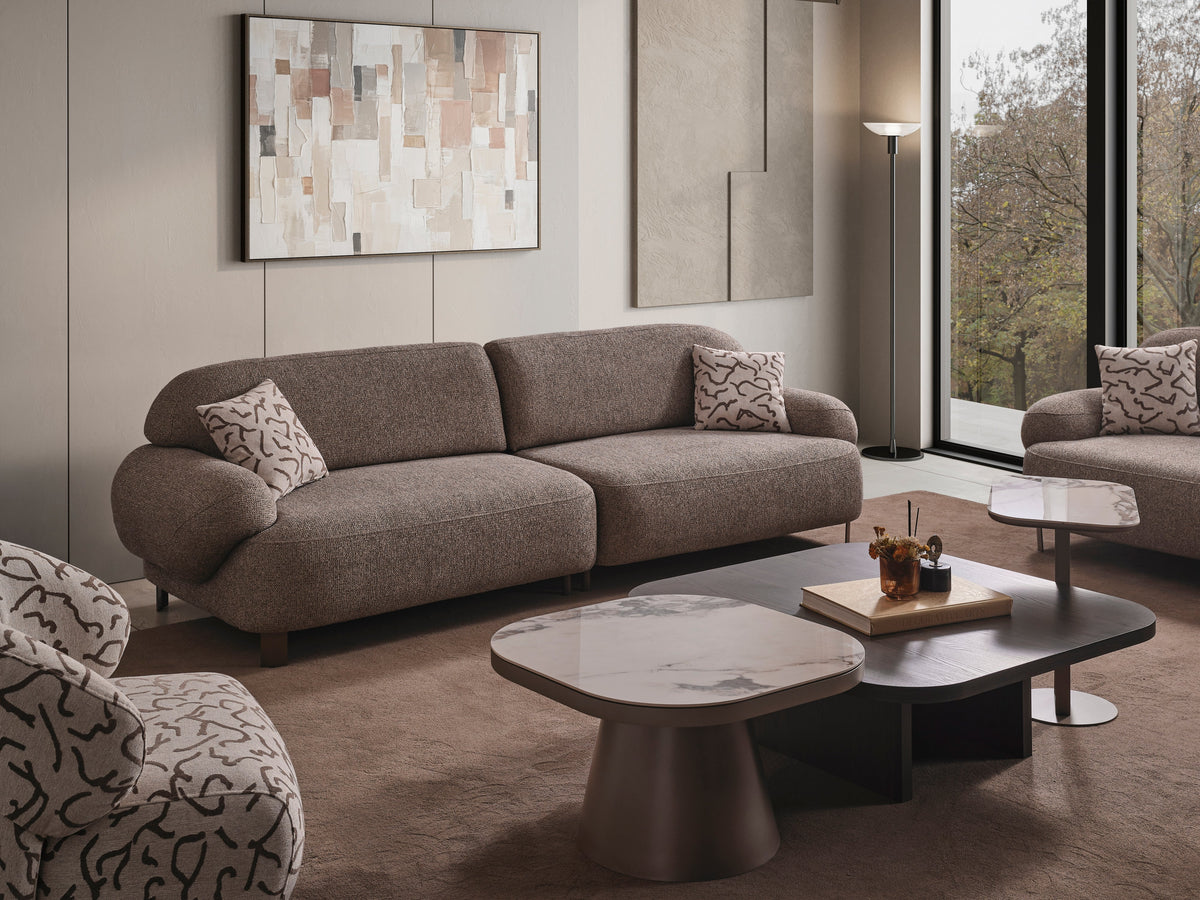 Lotus 3-Seater Sofa (O) by Netline Interiors