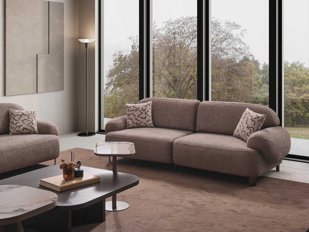 Lotus 4-Seater Sofa (O) by Netline Interiors