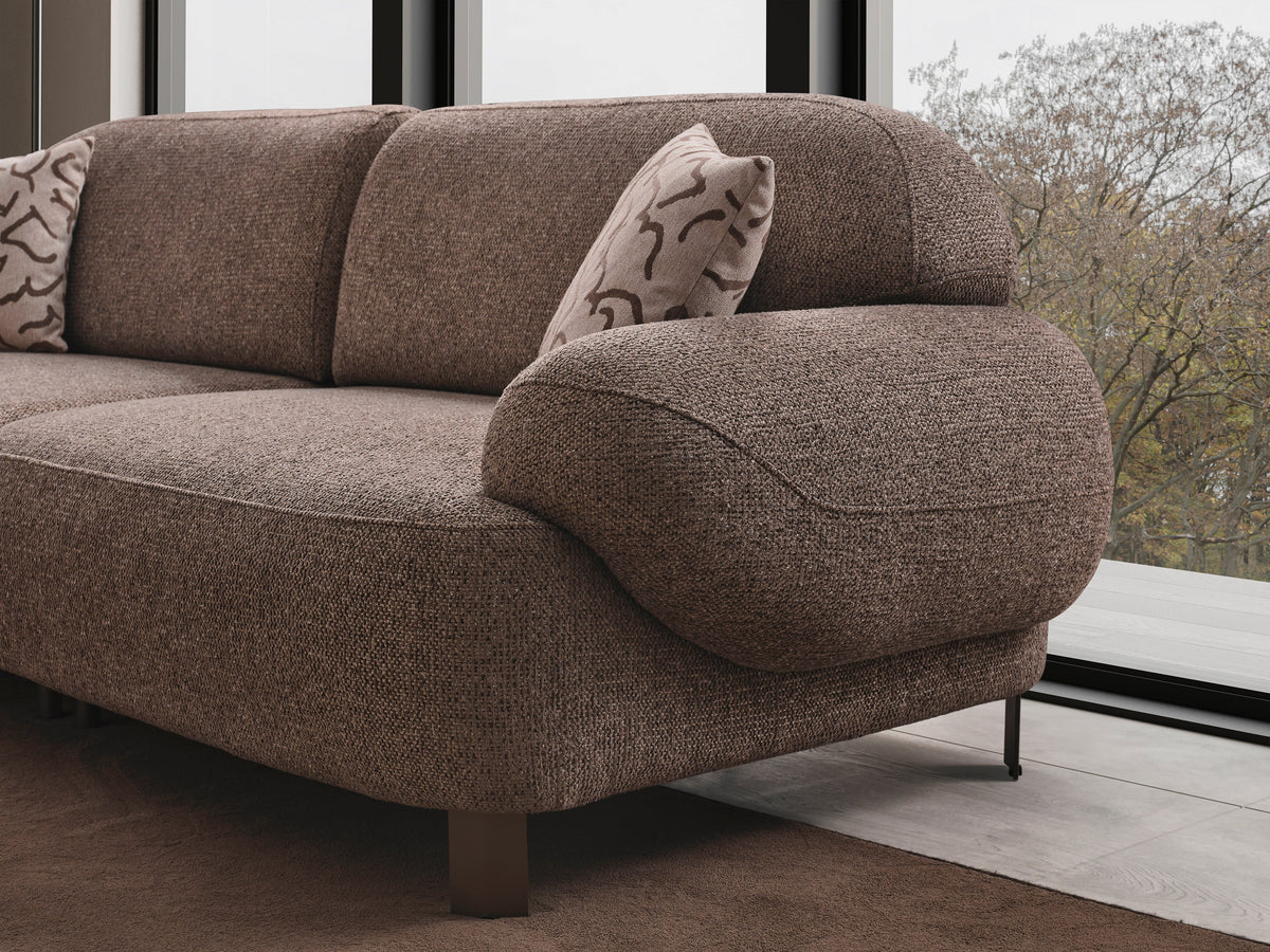 Lotus 4-Seater Sofa (O) by Netline Interiors