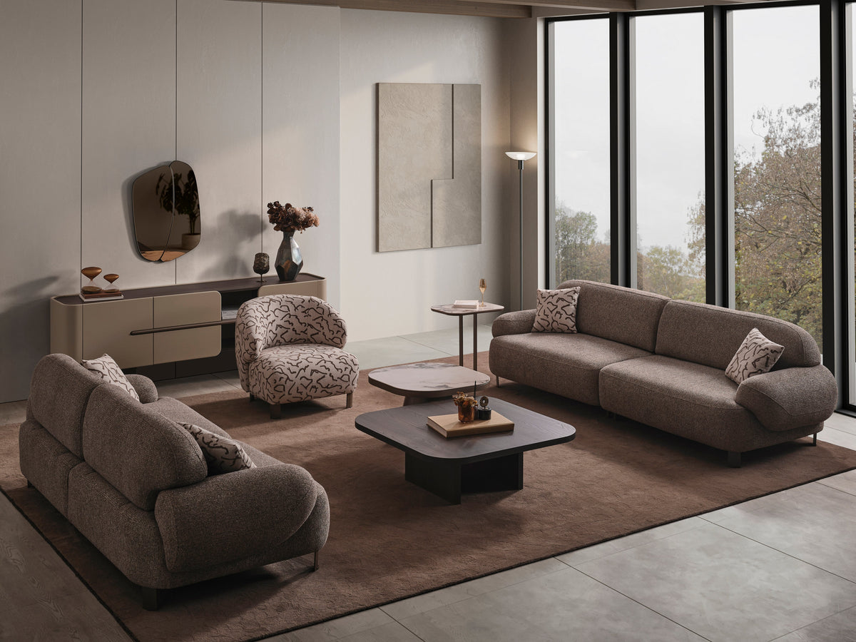 Lotus Sofa Set (O) by Netline Interiors