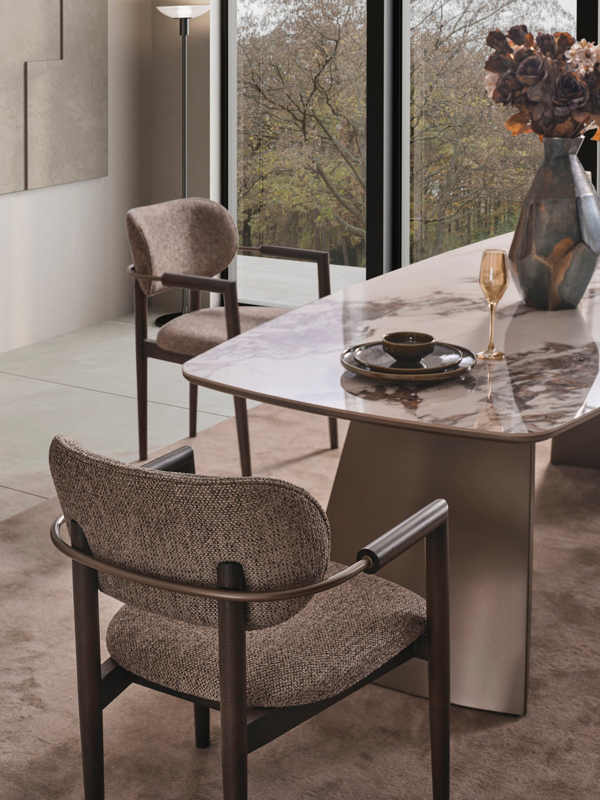 Lotus Dining Table (O) by Netline Interiors