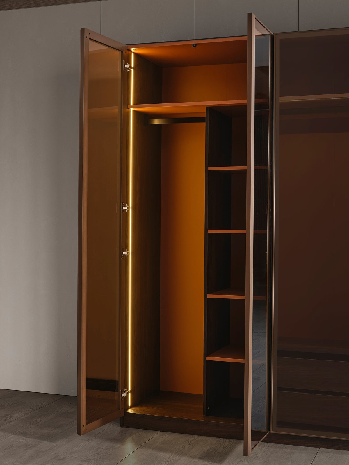 Lotus Wardrobe (O) by Netline Interiors