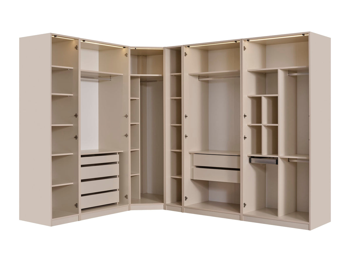 Luna Wardrobe (O) by Netline Interiors