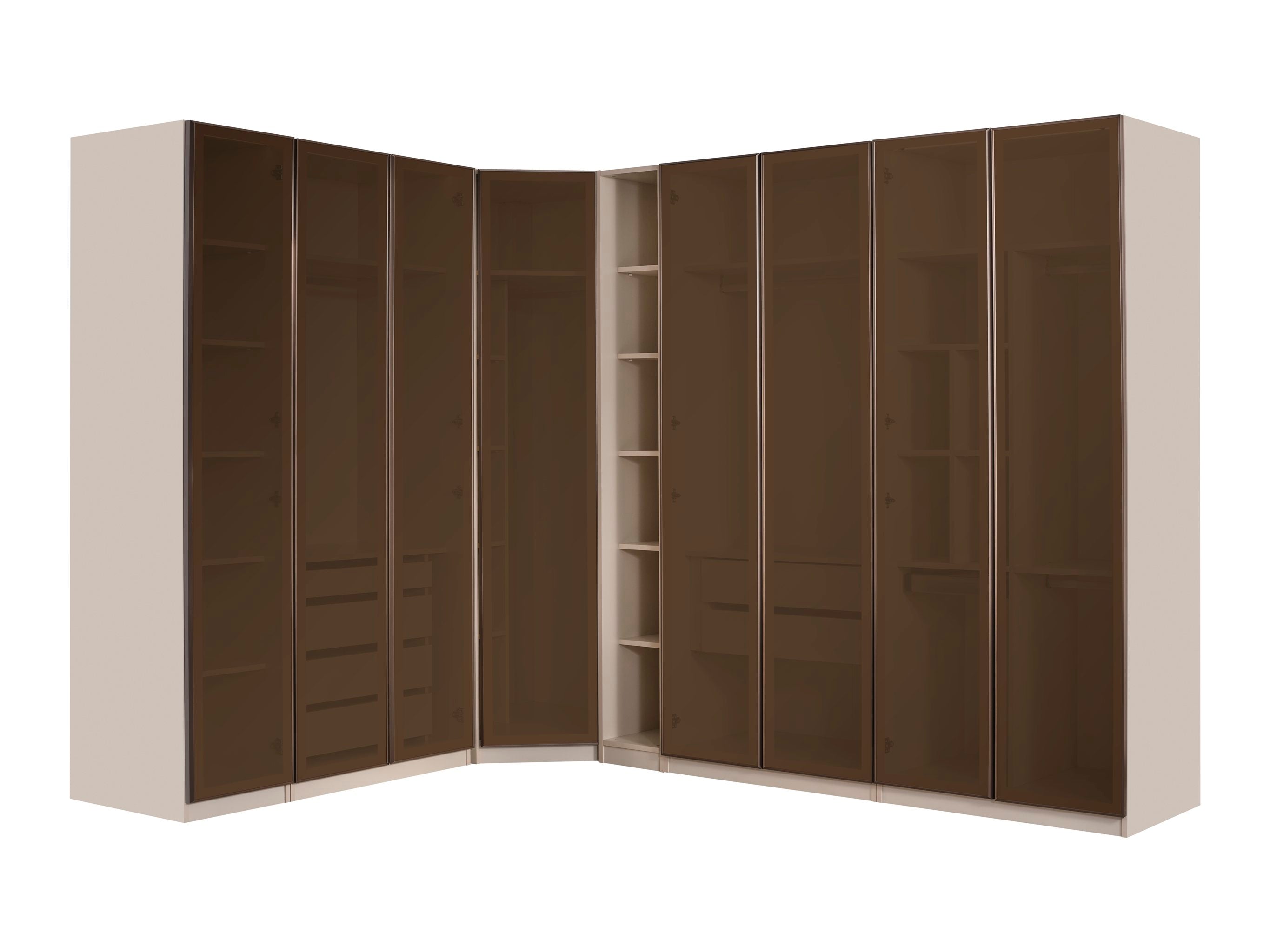 Luna Wardrobe (O) by Netline Interiors