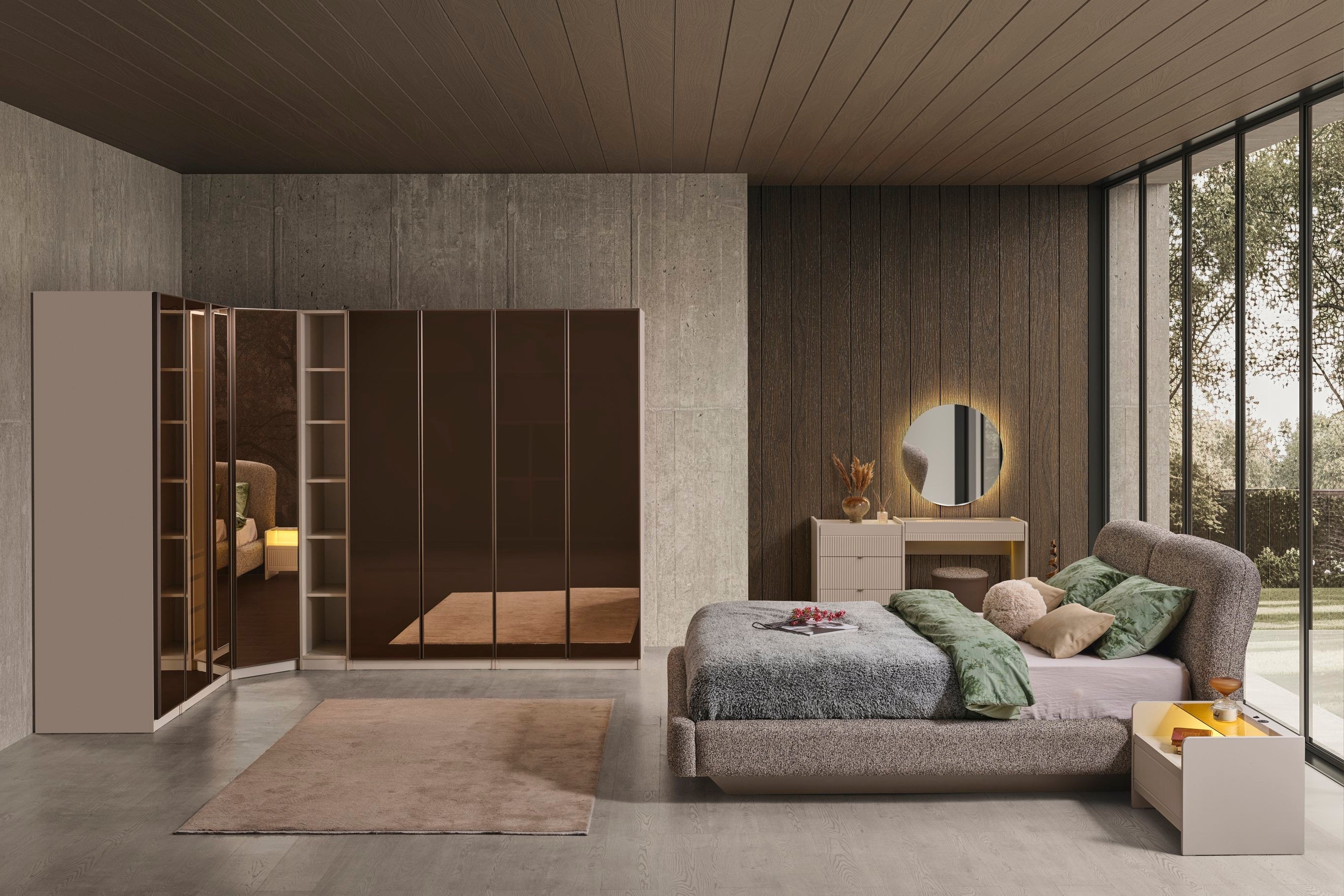 Luna Wardrobe (O) by Netline Interiors