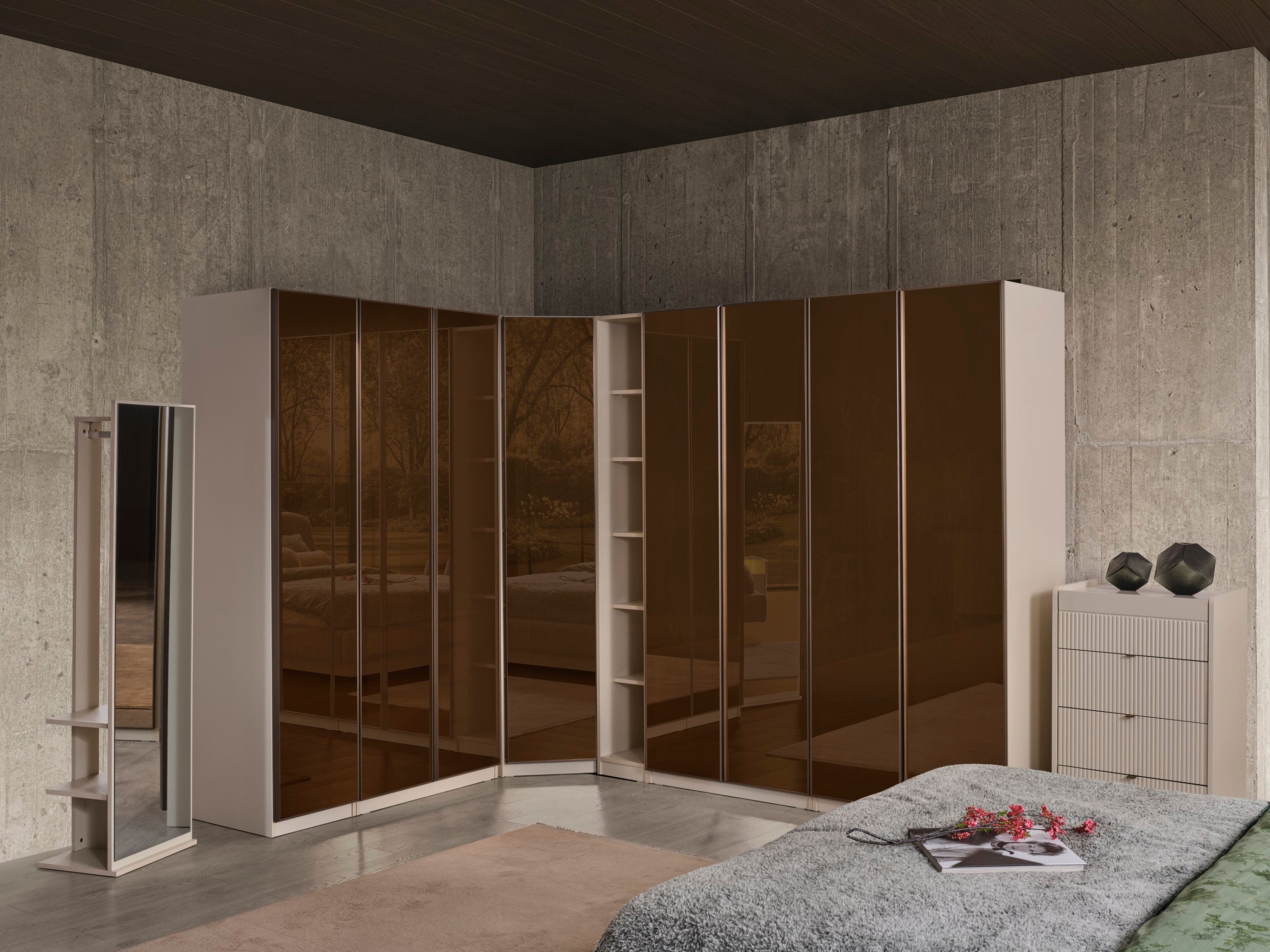 Luna Wardrobe (O) by Netline Interiors
