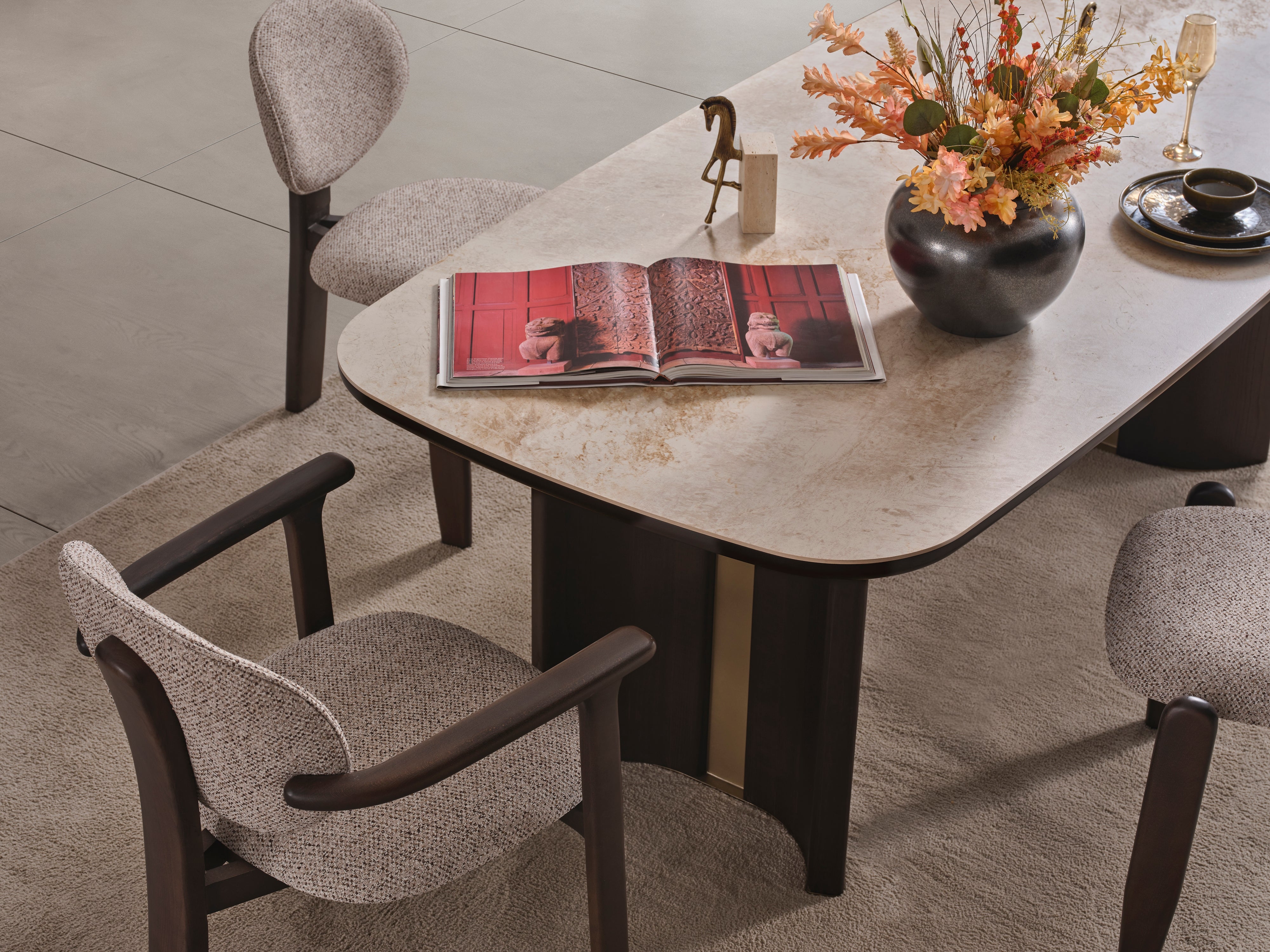 Madrid Dining Table (O) by Netline Interiors