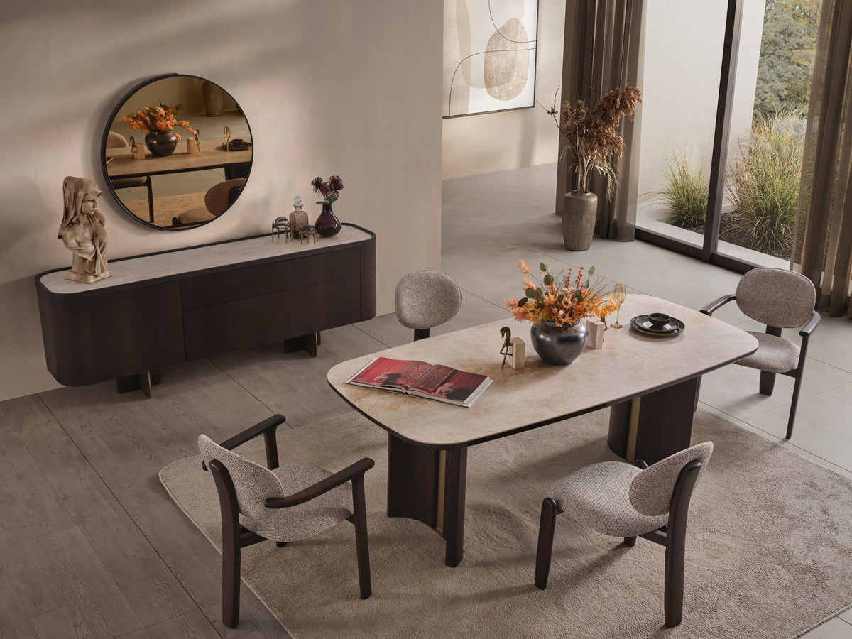 Madrid Dining Table (O) by Netline Interiors