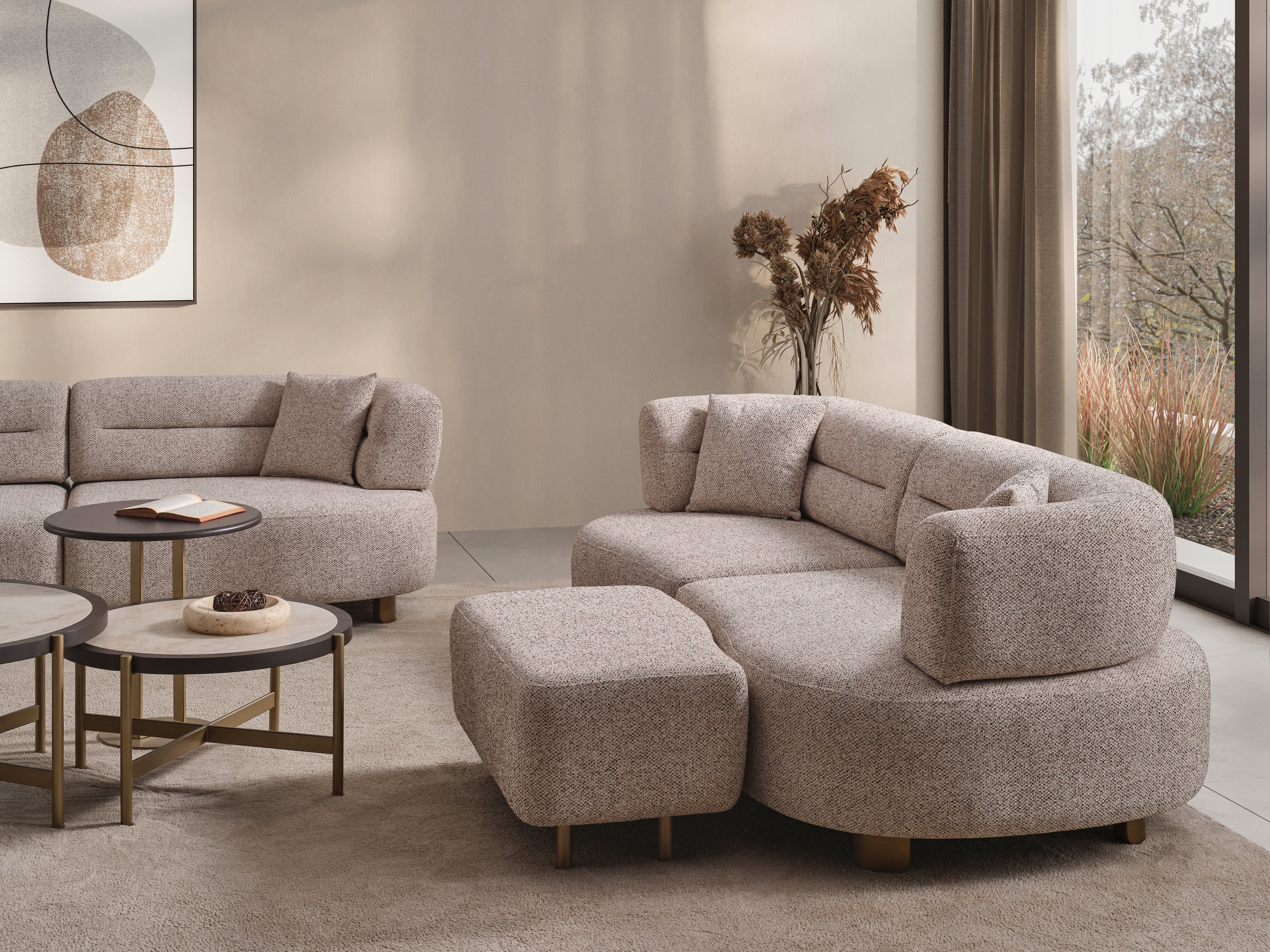 Madrid 3-Seater Sofa (O) by Netline Interiors
