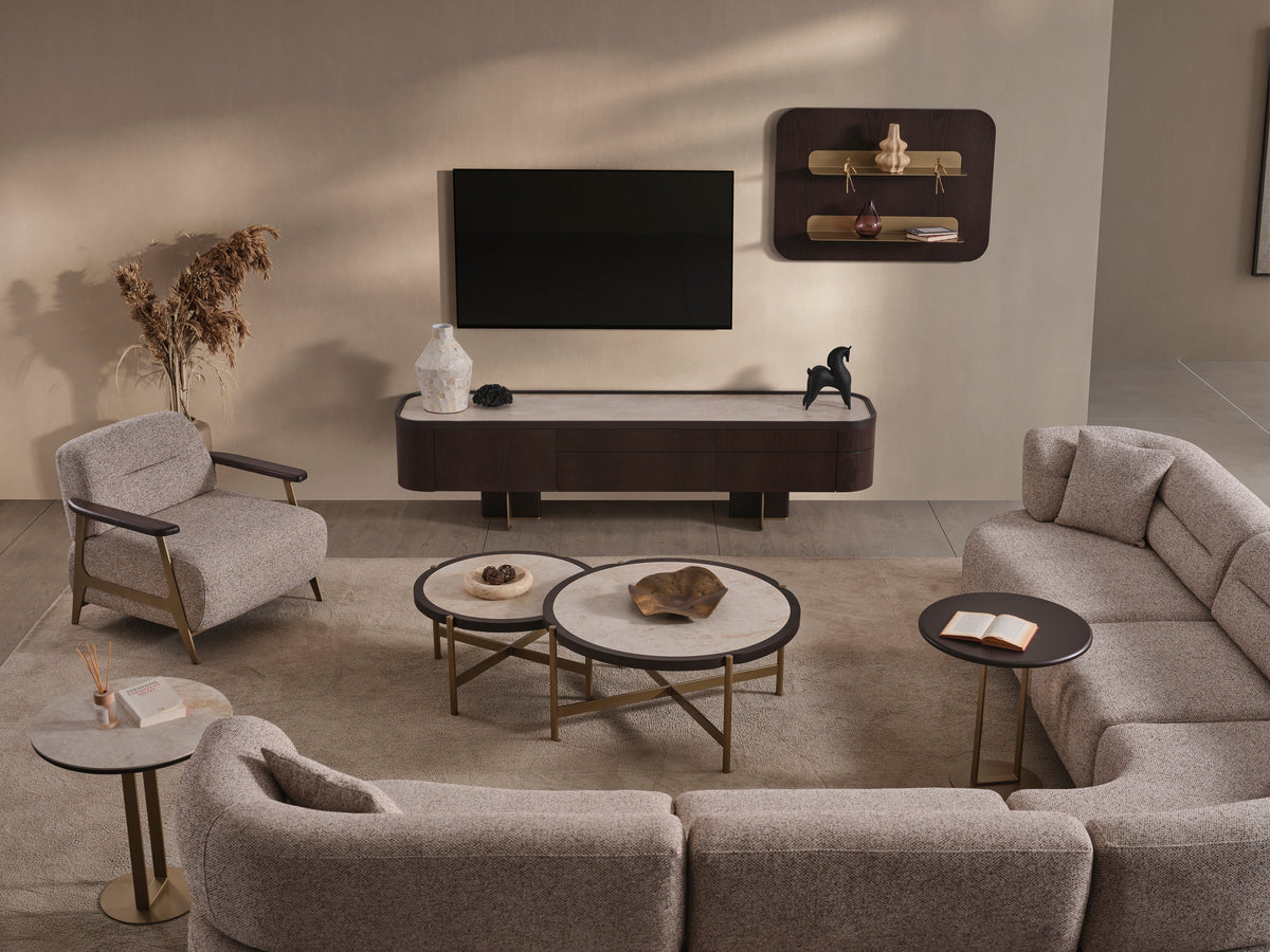 Madrid TV Unit (O) by Netline Interiors