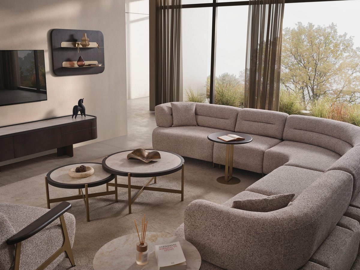Madrid Coffee Table & Side Table (O) by Netline Interiors