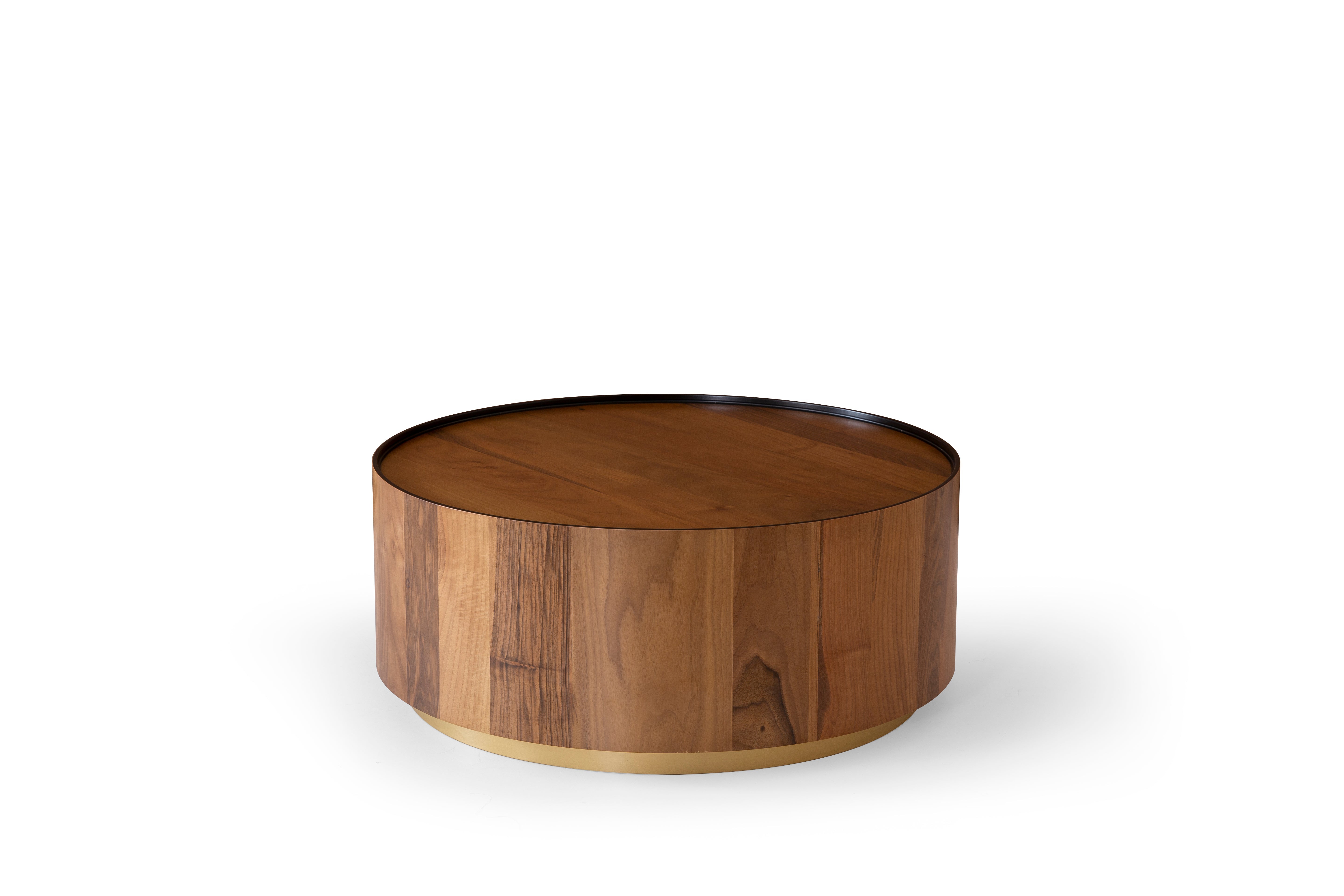 Modern Madrid coffee and side tables by Netline Home Interior featuring sleek wooden surfaces and minimalist design.