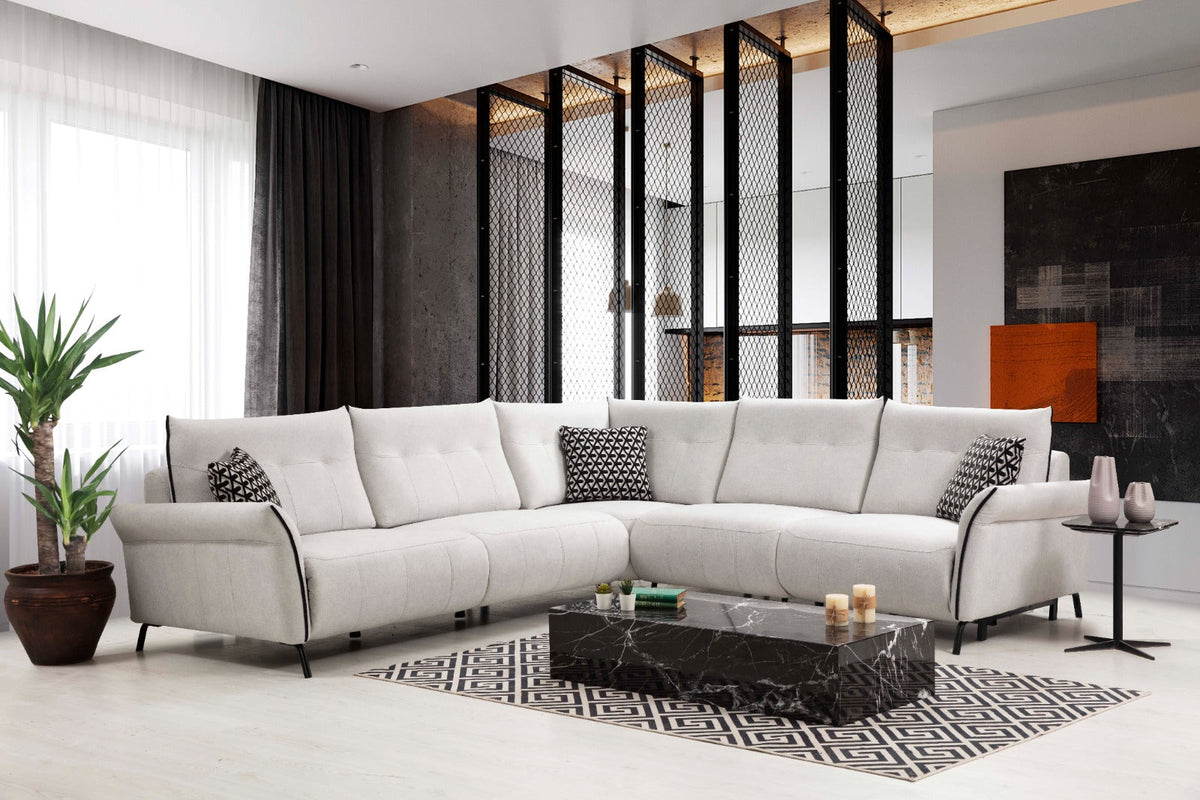 Mozart Corner Sofa by Netline Interiors