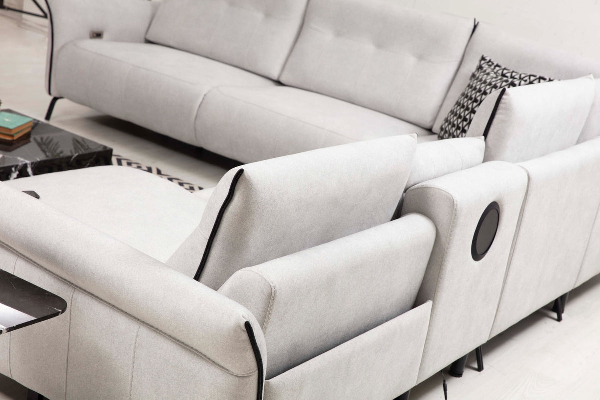 Mozart Corner Sofa by Netline Interiors