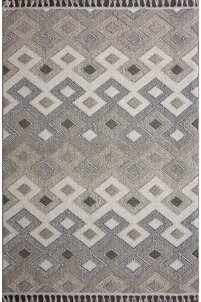 Tapis Netline Home Rugs Depot Modern Natura 9962 – 100 % polypropylène, anti-peluches, facile à nettoyer, durable | Salon, Chambre shown in an illustrative room
