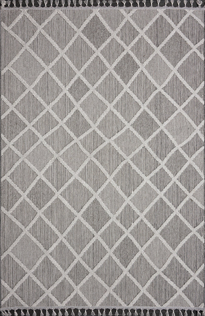 Tapis Netline Home Rugs Depot Gris Moderne Natura 9964 – 100 % polypropylène, ne peluche pas, facile à nettoyer, durable | Chambre, bureau, chambre d'enfant, entrée shown in an illustrative room
