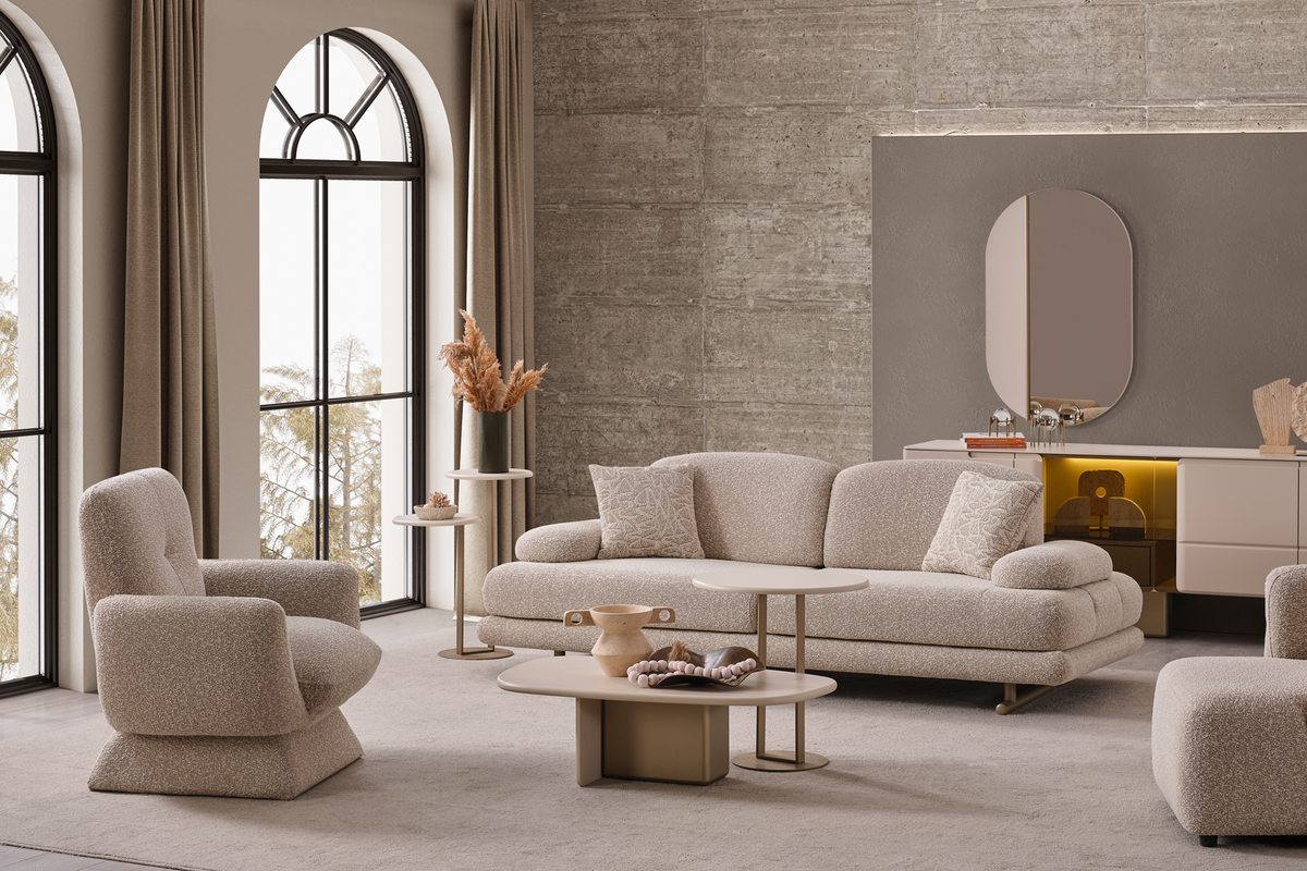 Oslo 3-Seater Sofa (O) by Netline Interiors