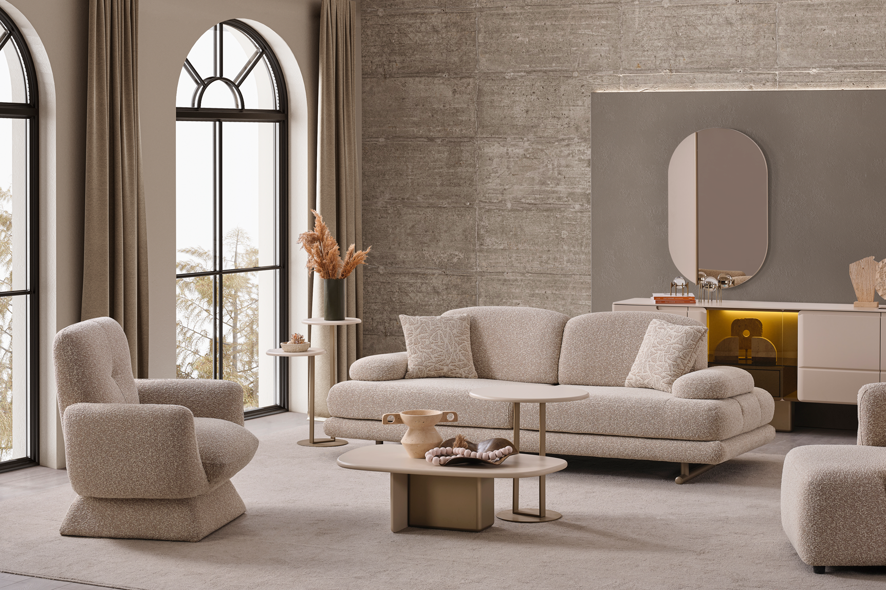 Netline Home Oslo 3-Seater Sofa (O)