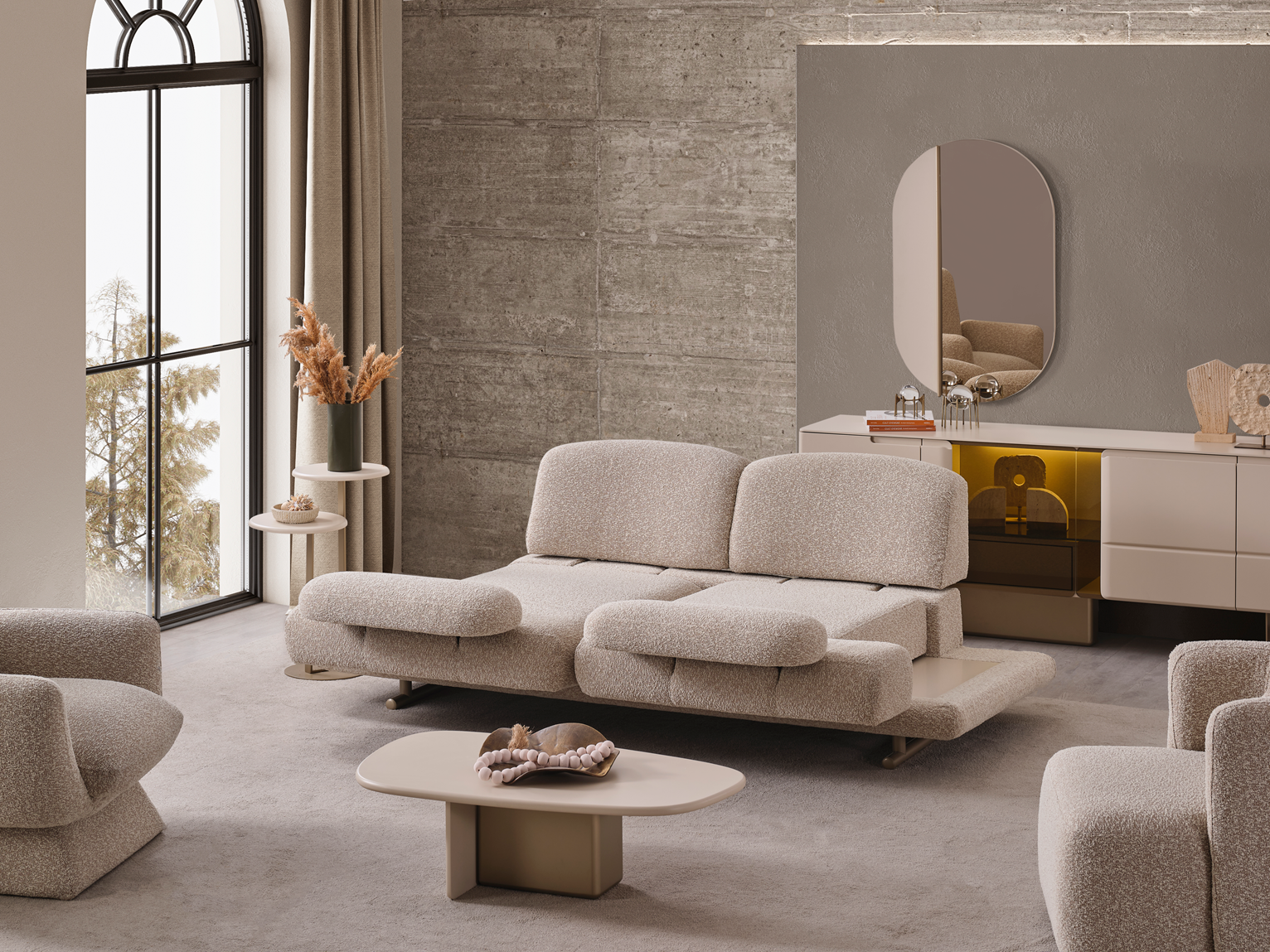 Oslo 3-Seater Sofa (O) by Netline Interiors