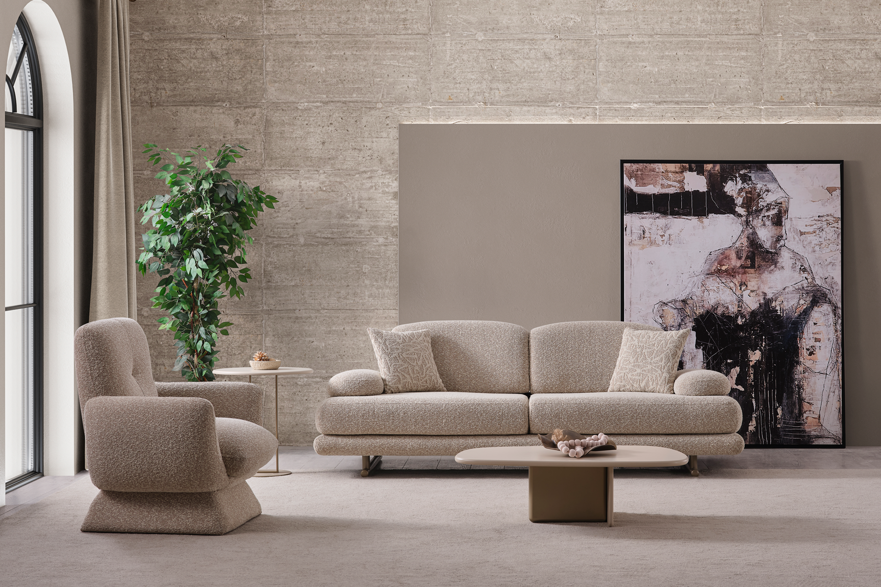 Netline Home Oslo 3-Seater Sofa (O)